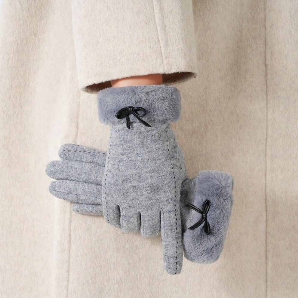 Wool Glove Lined - Imitation Wool Fleece Lined Gloves Thick