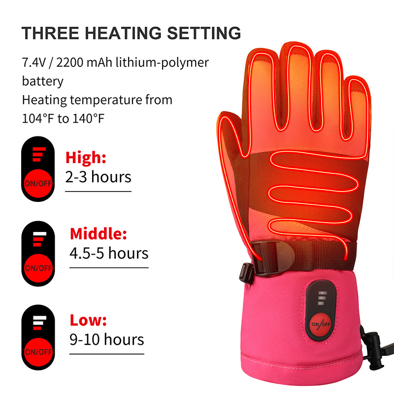 2026 Heated Gloves Kids Childr - Ski Glove Waterproof review and price