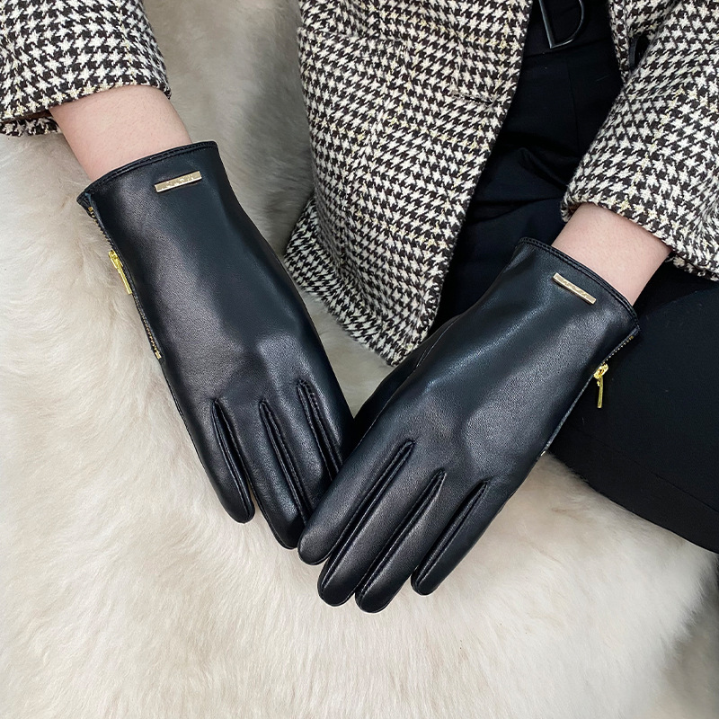 Women Fashion Slim Fit Top Lay - Leather Driving Glove review and price