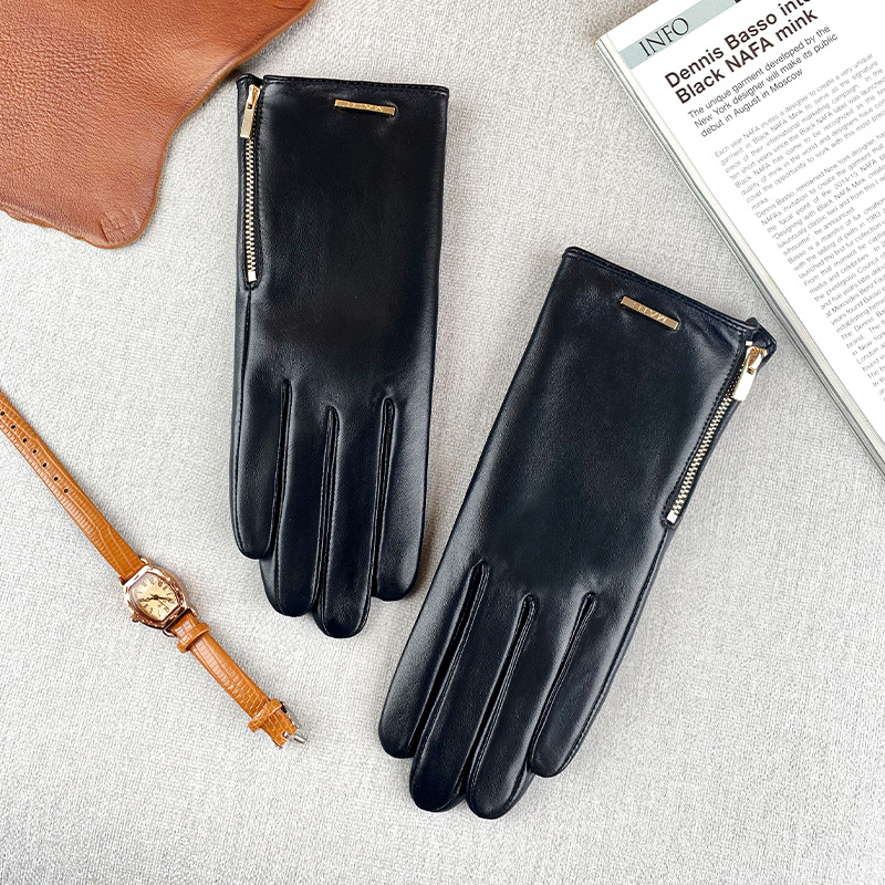 Women Fashion Slim Fit Top Lay - Leather Driving Glove review and price