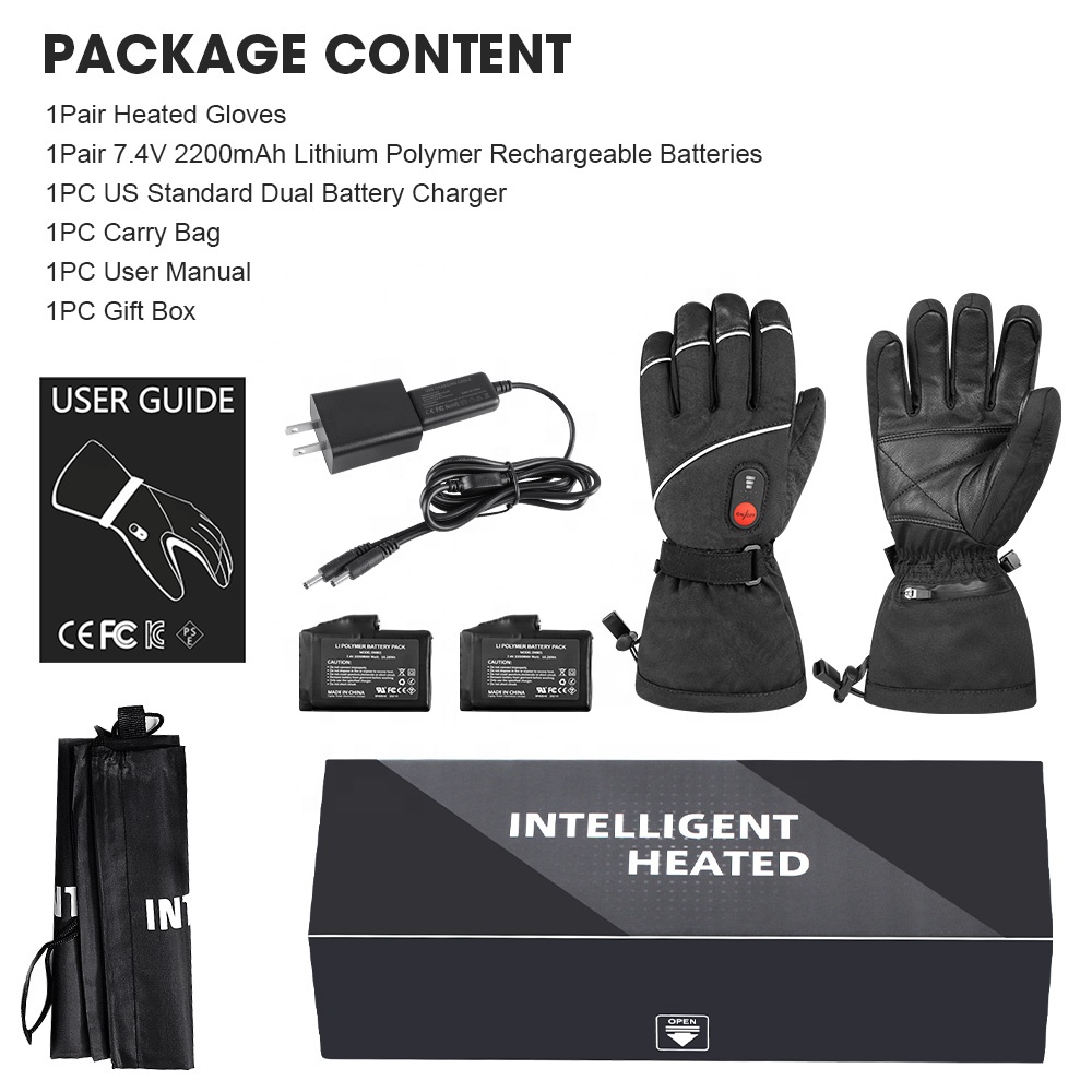Customized Outdoor Heated Prot - Ski Glove Waterproof review and price
