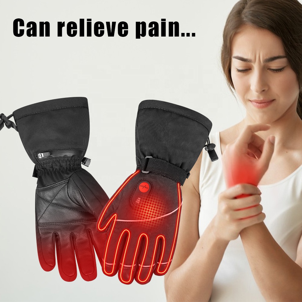 Customized Outdoor Heated Prot - Ski Glove Waterproof review and price